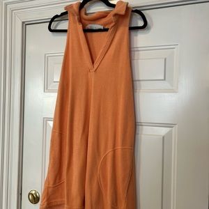 Free People terry cloth beach dress